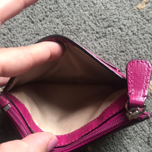 Coach Raspberry Keychain Wallet - Picture 3 of 5